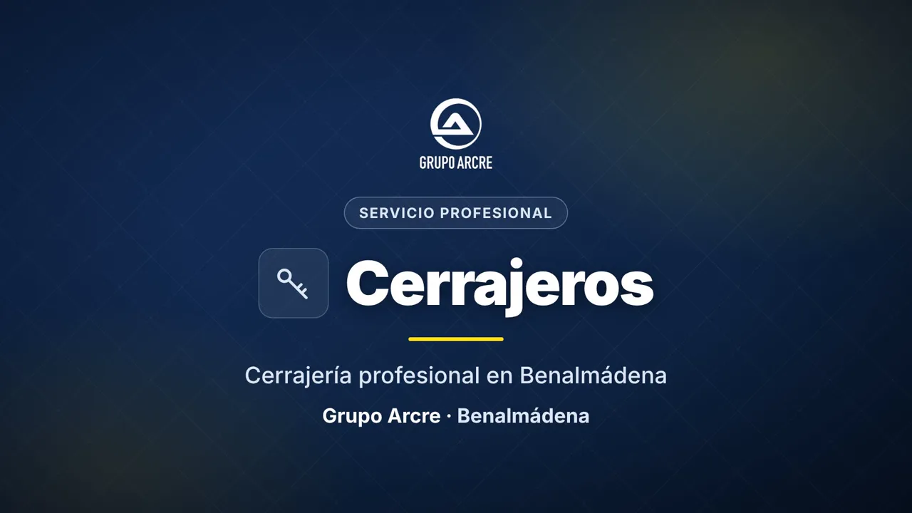 Cerrajería profesional en Benalmádena