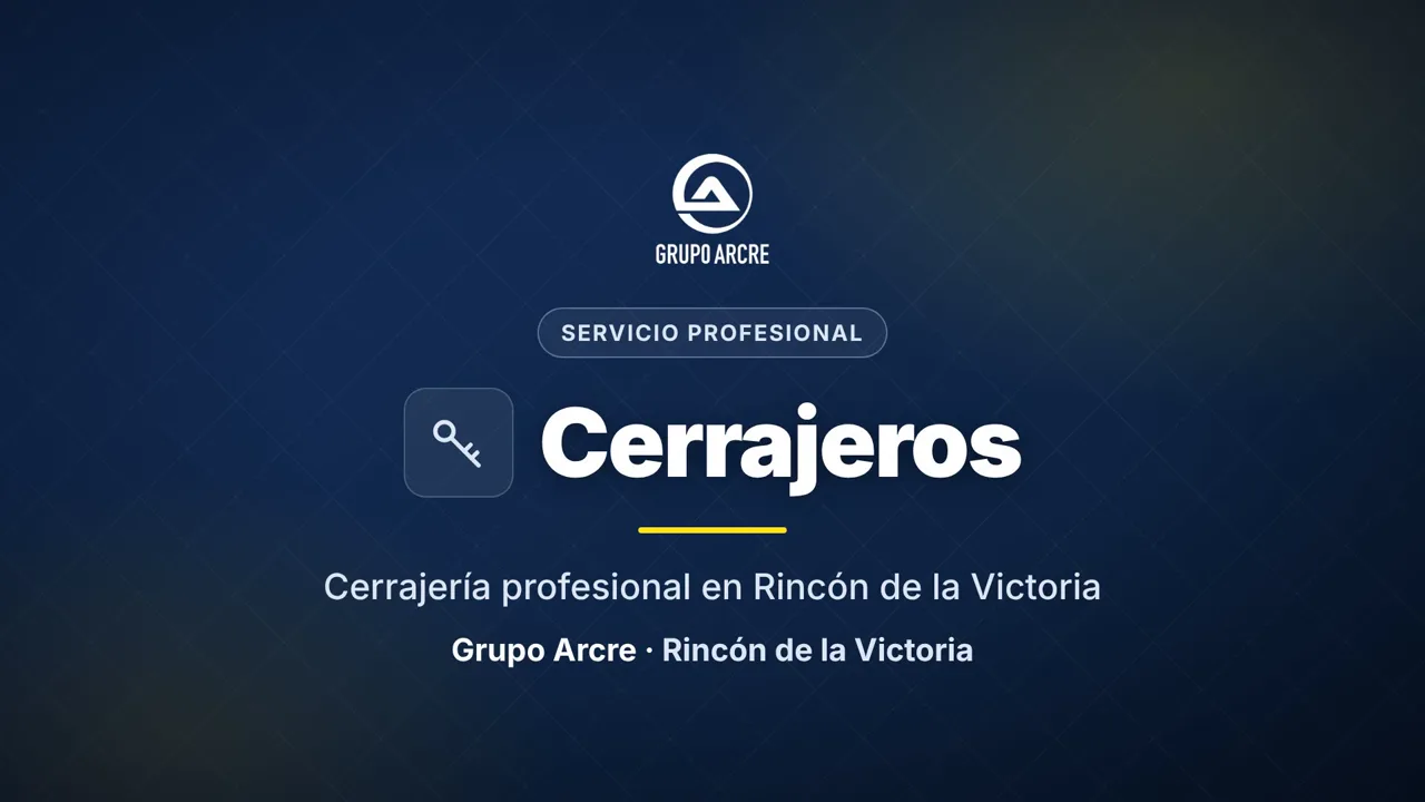 Cerrajería profesional en Rincón de la Victoria